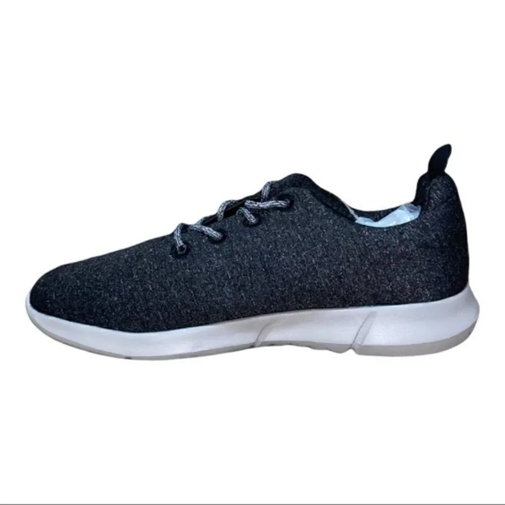Sugar Gabber Black Lace-Up Casual Sneakers 9.5 M